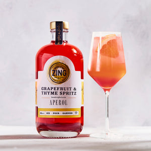 Grapefruit & Thyme Spritz Prosecco Cocktail